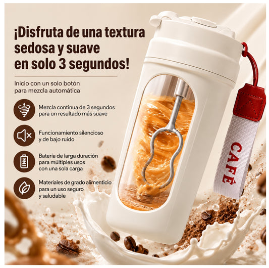 Imagen informativa del vaso mezclador recibida con el producto.