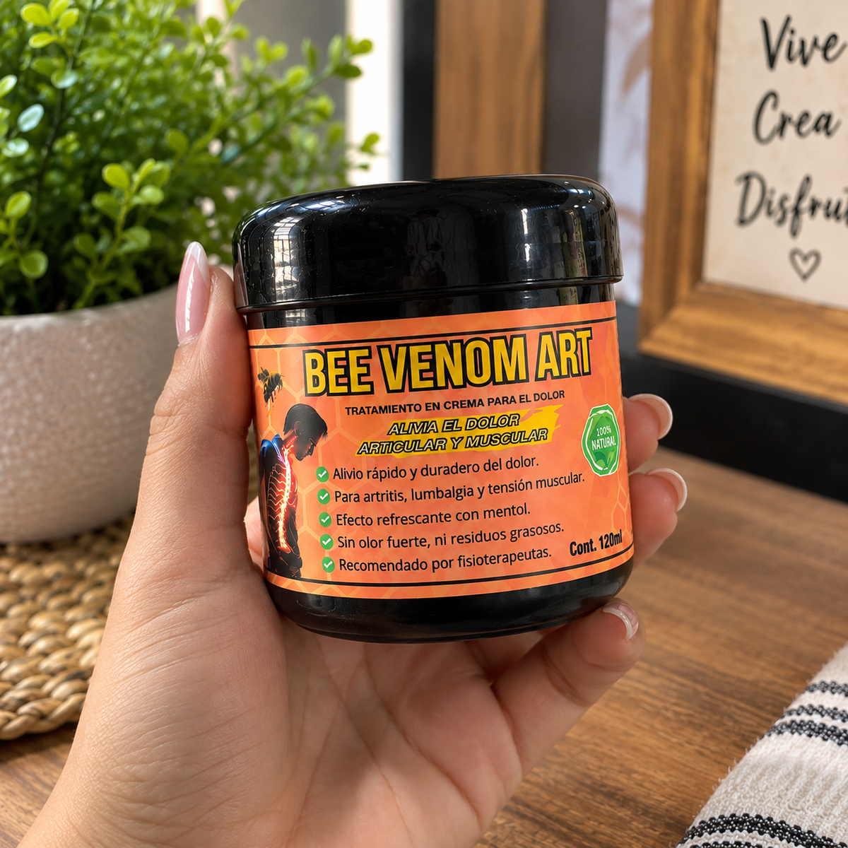 Bee Venom Articulaciones en presentación de 120 ml