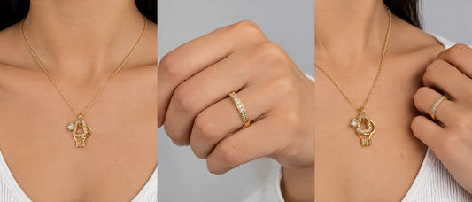 Collar Anillo Promesa
